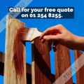 Garden Fence Painting in Dublin | Deck & Patio