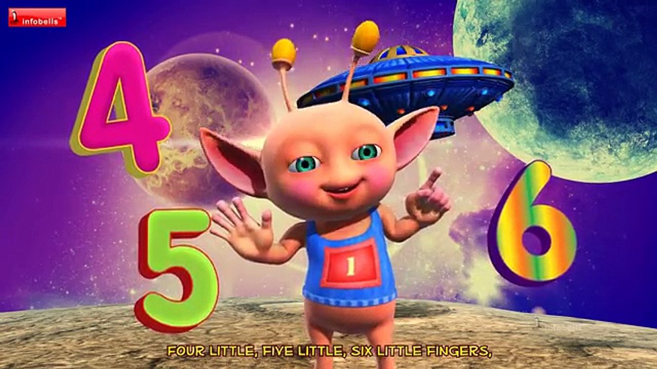 Number Songs | Learn Number 1 to 10 |Nursery Rhymes for Children | Infobells