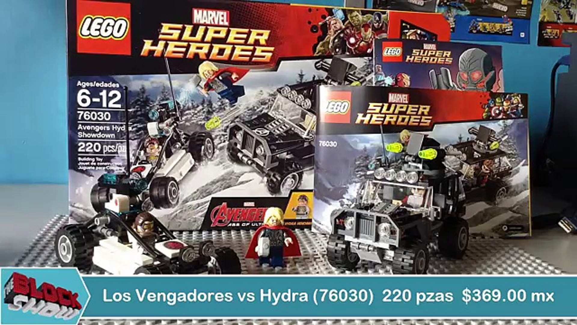 Los Vengadores vs Hydra (76030) - LEGO Avengers Age Of Ultron - Dailymotion  Video