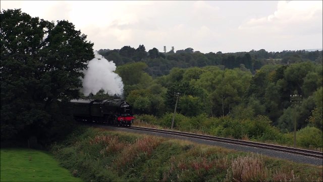 Treno a Vapore Inglese nel Regno Unito