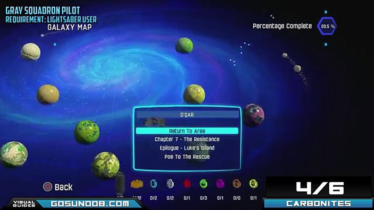 All Dqar Carbonite Collectibles - LEGO Star Wars: The Force Awakens