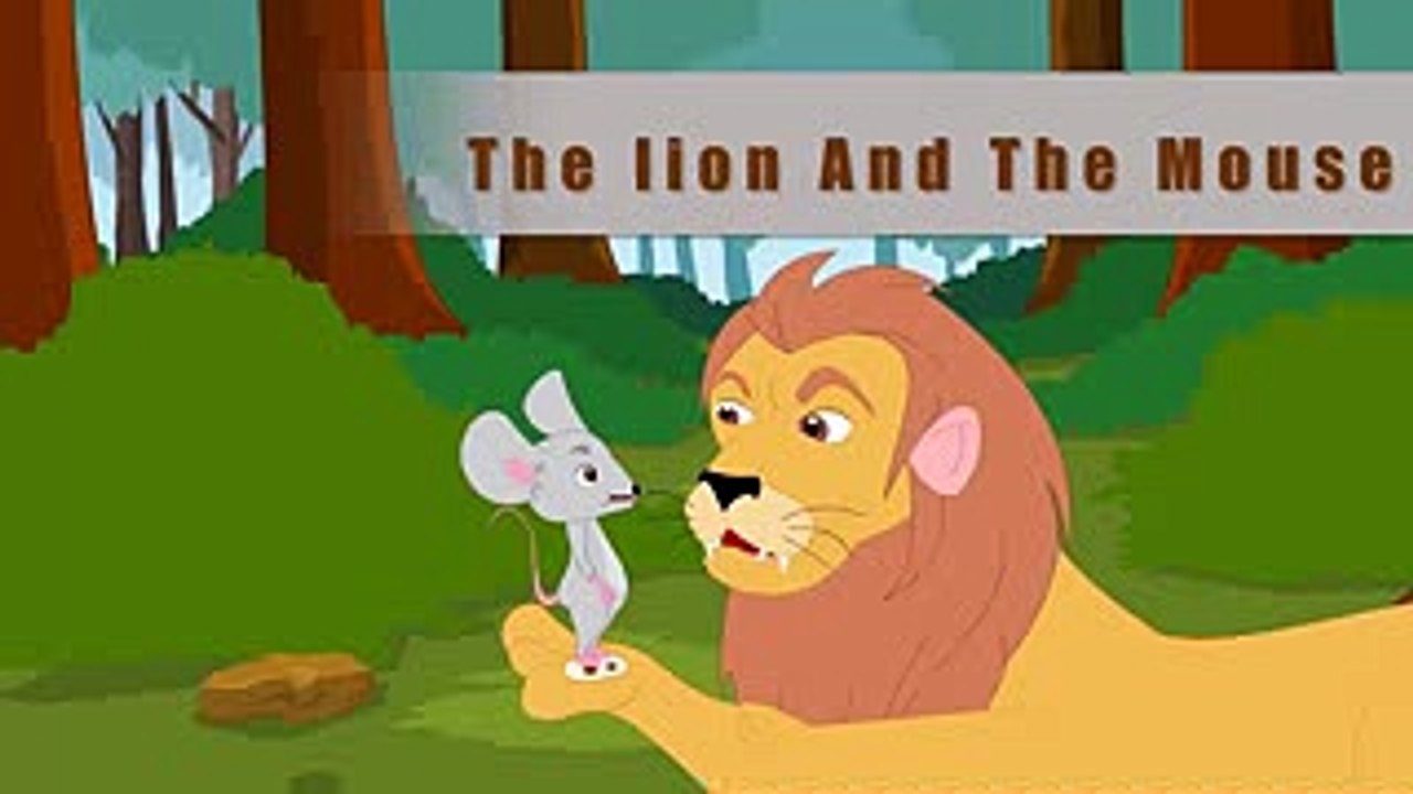 The Lion And The Mouse - Aesop's Fable - Cartoon - Bedtime Stories - My Pingu Tv