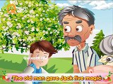 Jack And The Beanstalk Story For Kids  English Animated Fairy Tales & Bedtime Story For Kids