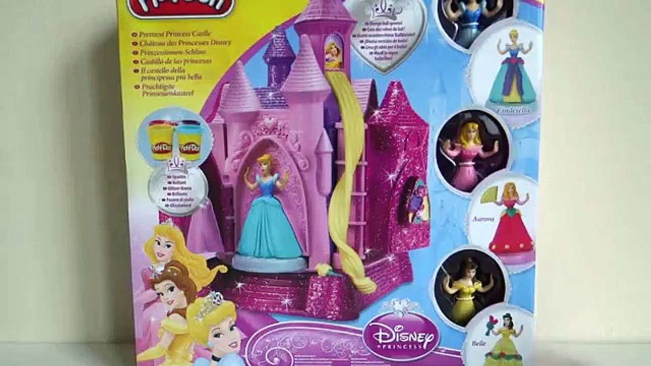 Play Doh Prettiest Princess Castle Unboxing