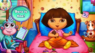 Dora The Explorer Doctor Caring - Dora Cartoon Game For Kids