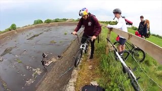 RIDING A GIANT EMPTY RESERVOIR