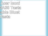 ELTD Acer Iconia Tab 10 A3A40  Acer Iconia One 10 B3A30 Tastatur Detachable Bluetooth