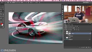 How to Turn on Headlights in Photoshop