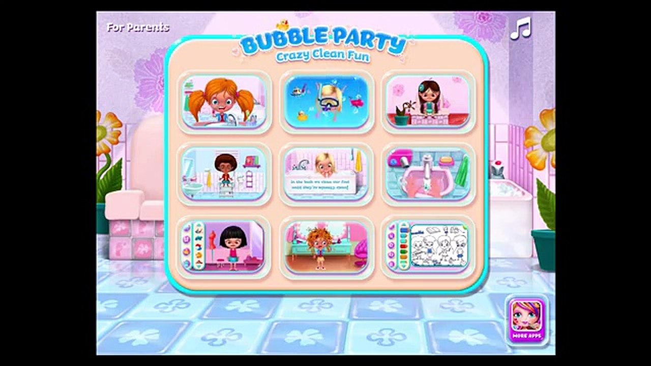 Best Games for Kids HD - Bubble Party Crazy Clean Fun iPad Gameplay HD