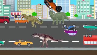 Learn Colors With Dinosaurs for Children | Nursery Rhymes Songs | Learning Video