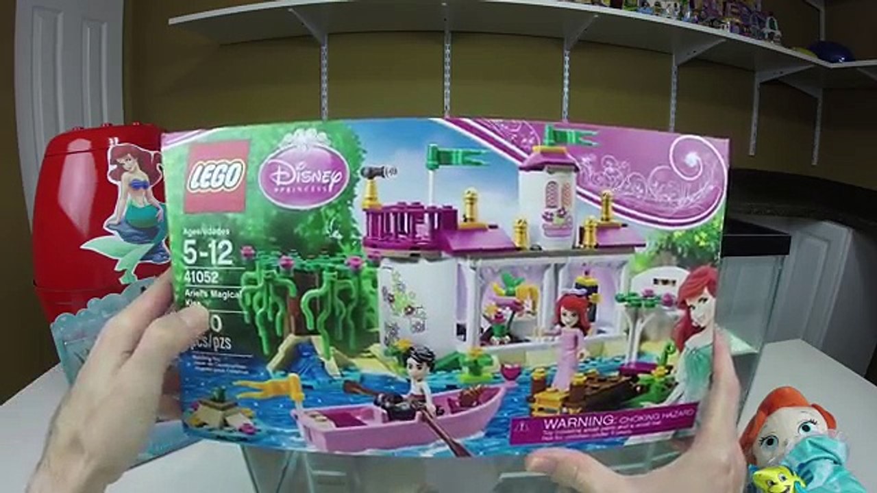 BIG DISNEY PRINCESS ARIEL SURPRISE EGGS Opening Little Mermaid Disney Baby Color Change Funny ディズニー