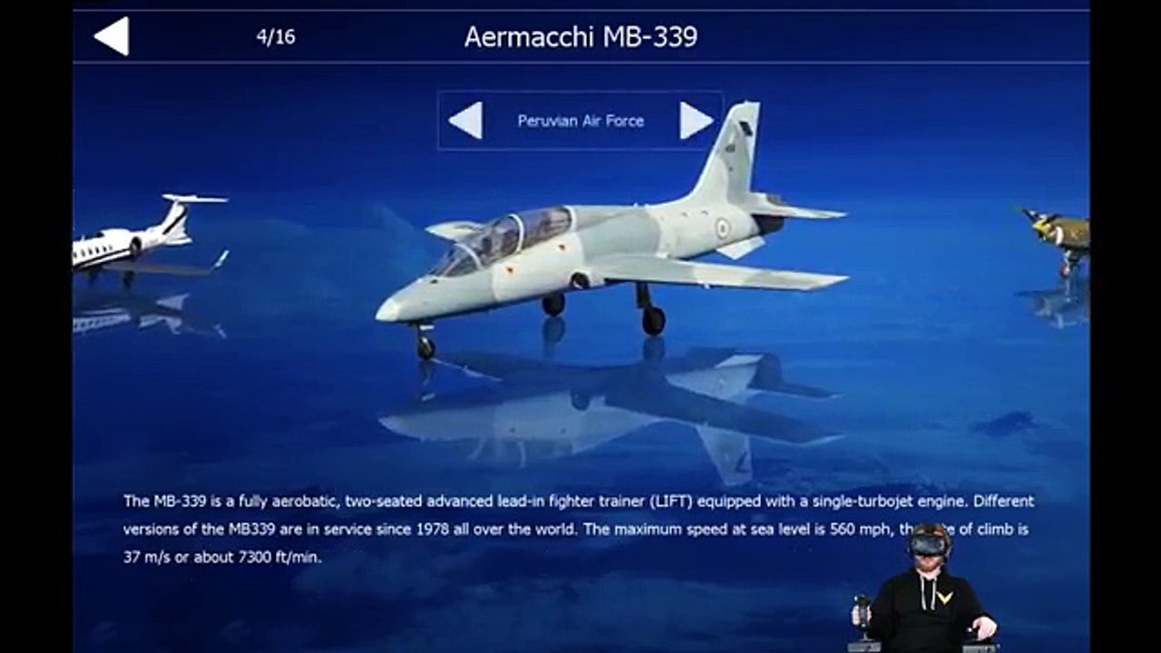 Aerofly FS 2: VR flight simulator gameplay on HTC Vive with x52 Pro HOTAS