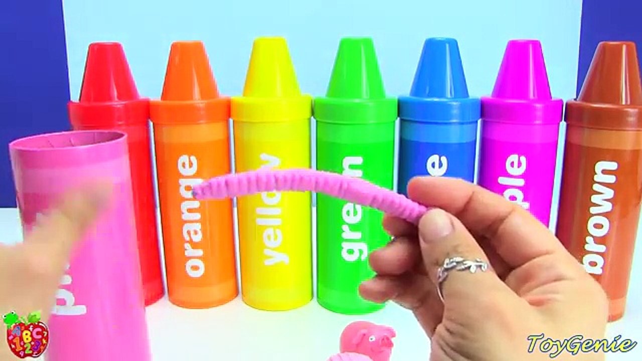 LEARN COLORS with Learning Resources Crayons Sorting Surprises