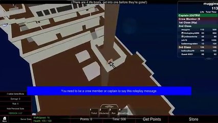Roblox -Titanic- W/ Alex & Laurence Part 1 Cracked In Half