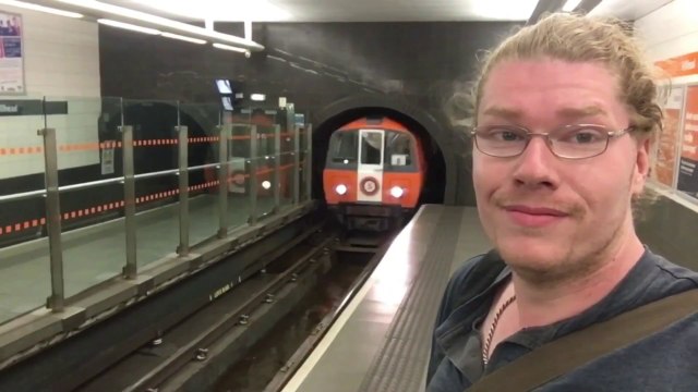 WORLDS SMALLEST subway TRAIN Glasgow Scotland