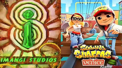Temple Run 2 VS Subway Surfers iPad Gameplay for Children HD #50