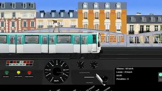 Spécial Noel Paris Métro Simulator Ligne 6 Version 8