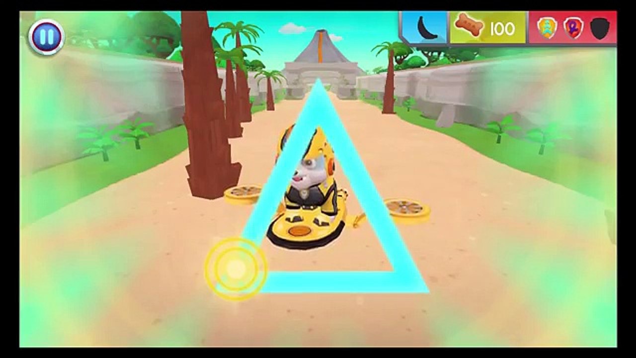 PAW Patrol Pups Take Flight - Rubble in Volcano Island - iOS / Android - Gameplay Video