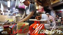 Most CHAOTIC Street Food in Taiwan: Miaokou Night Market | PIG FEET Street Food in Keelung, Taiwan