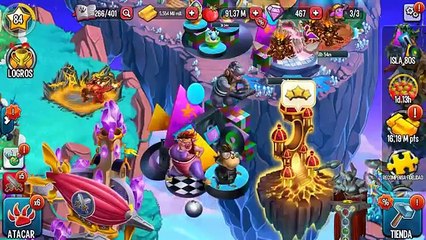 Monster Legends l Isla 80s l Pandaxplorer