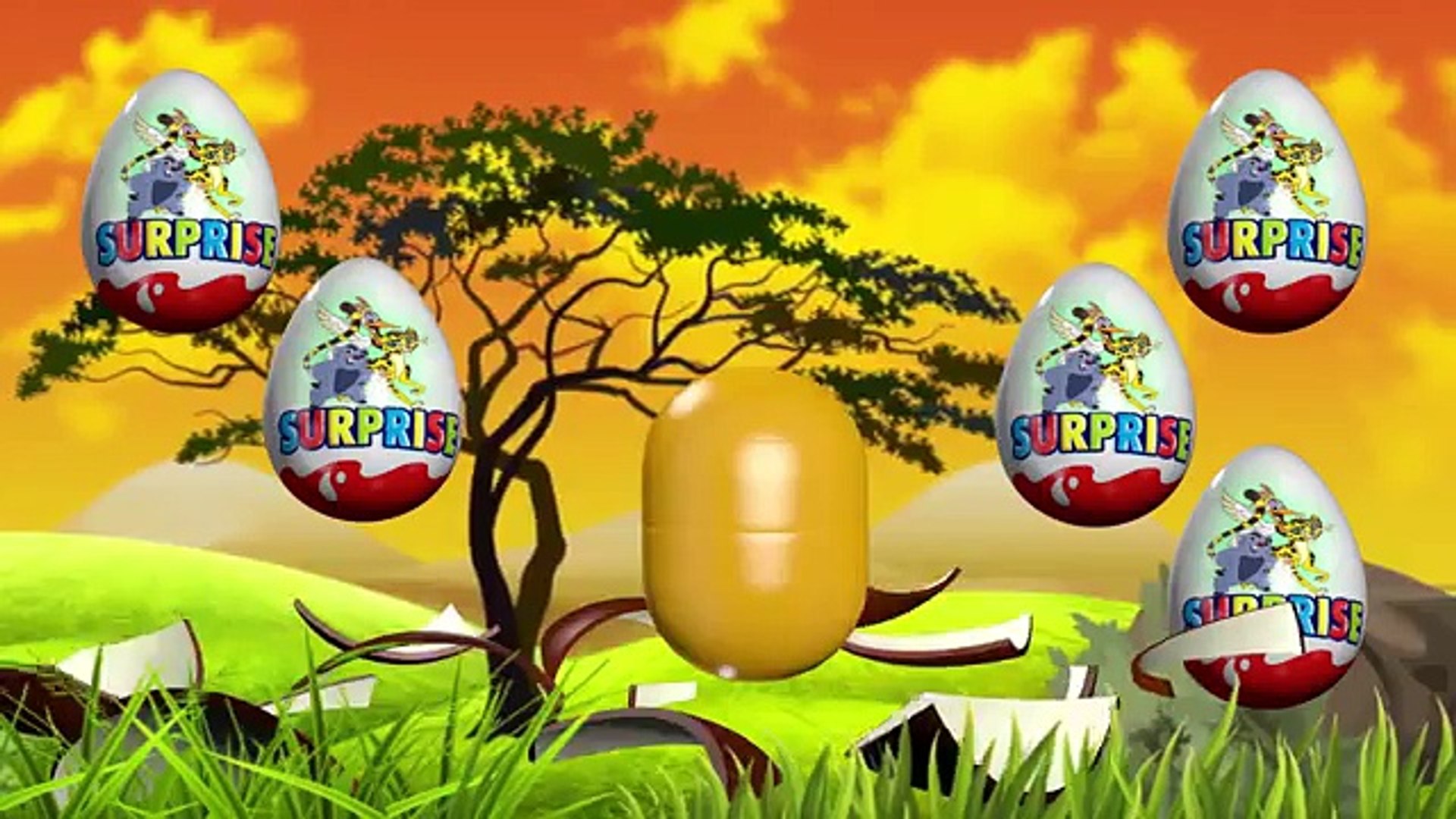 lion guard surprise eggs