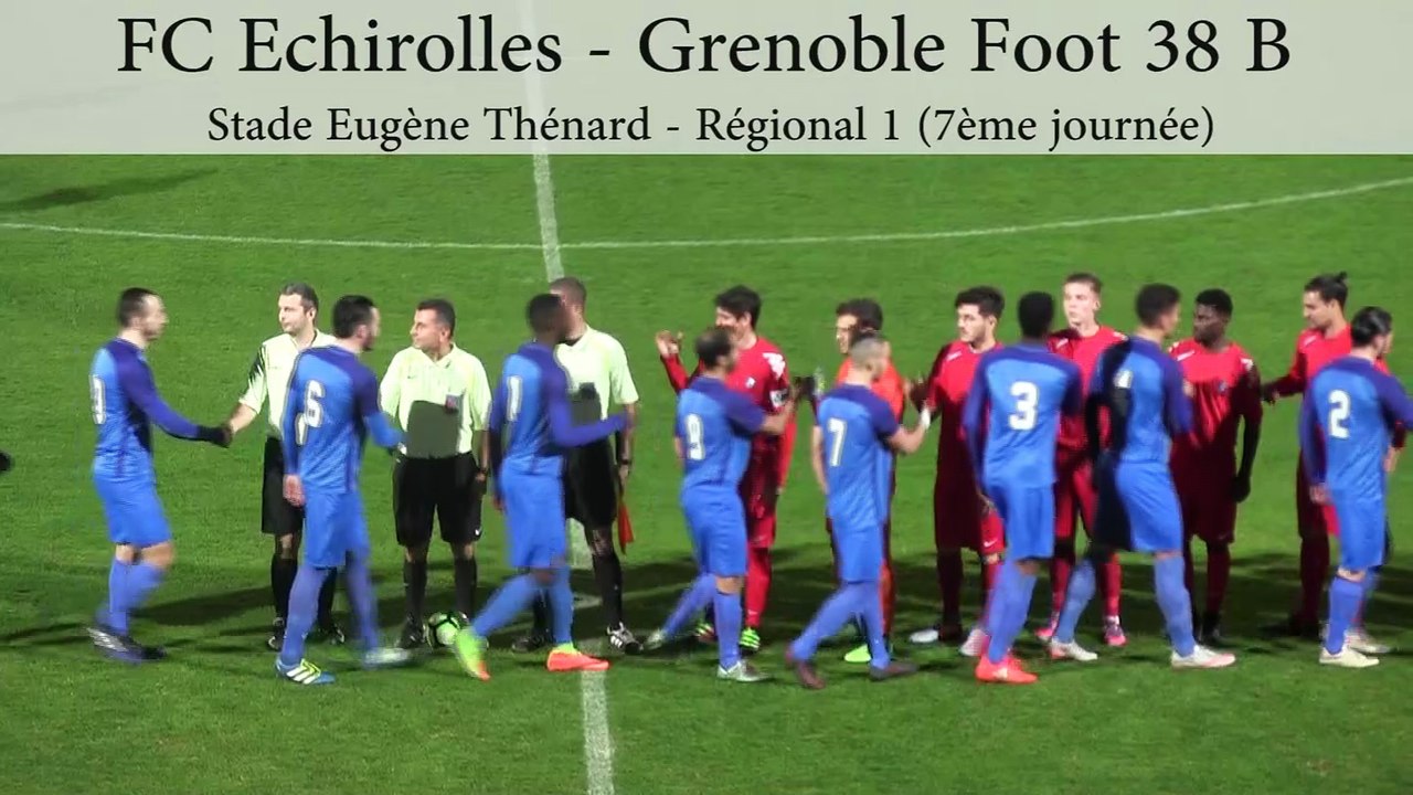 FC Echirolles - Grenoble Foot 38 B (Régional 1 - J7)