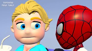 SPIDERMAN vs SPIDERBABYS POO ★ Spider-man Changes Diaper POO PRANK Superhero 3D Clay Animation