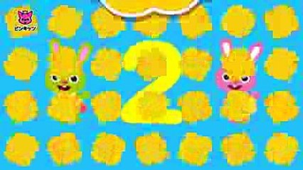 2のだん  九九のうた  すうじのうた  ピンキッツ童謡
