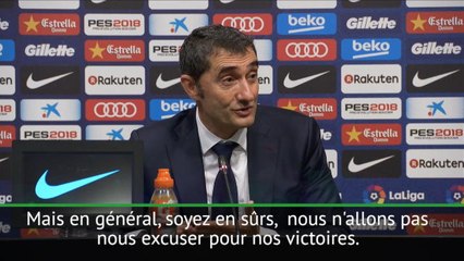 11e j : Barcelone - La leçon de football de Valverde