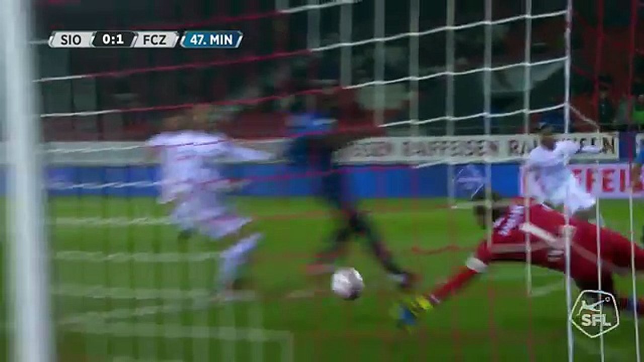 Sion 1:1 Zurich (Swiss Super League. 4 November 2017)