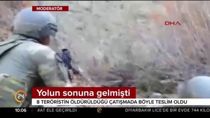 PKK'lı kadın terörist teslim olunca