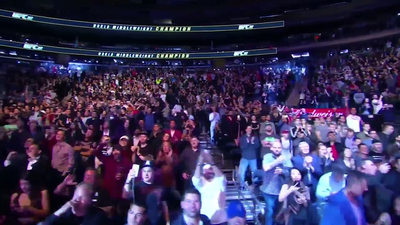 UFC 217-  and Michael Bisping Octagon Interviews