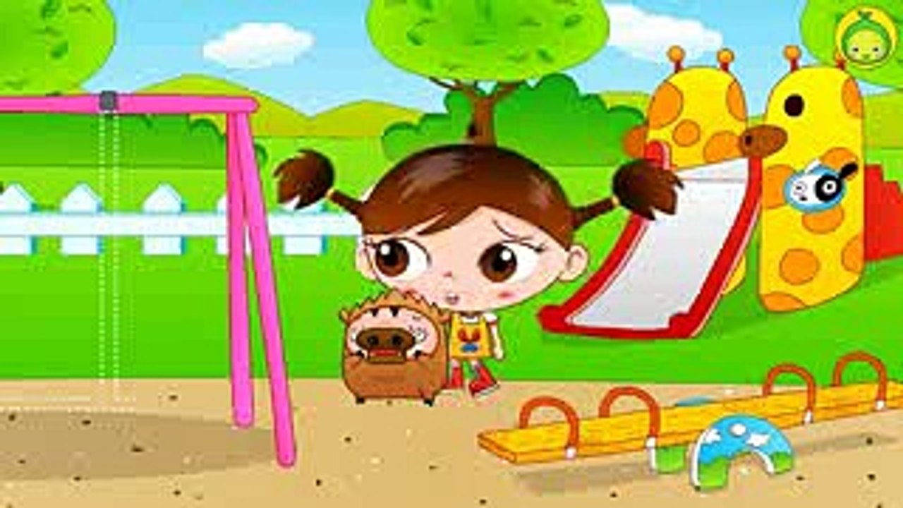 [まめきゅんのたのしいきりがみ#46] たのしいブランコ 【MAMEKYUNN】