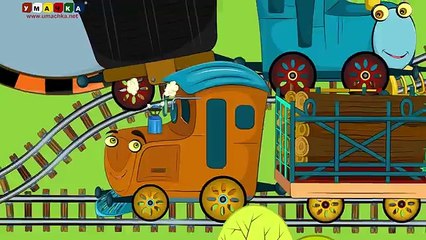 Паровозик Санни Учит Цвета Развивающий мульфильм