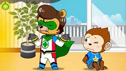 [まめきゅんの安全ヒーロー#03]  かじがおきた！(上) 【MAMEKYUNN】