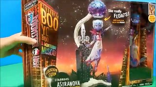 ASTRANOVA Monster High Boo York Floatation Station Floating Alien Doll Playset Deboxing Toy Review