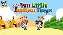 ♬Ten Little Indian Boys  10人のインディアン  マザーグース  赤ちゃんが喜ぶ英語の歌  子供の歌  童謡   アニメ  動画  BabyBus (1)