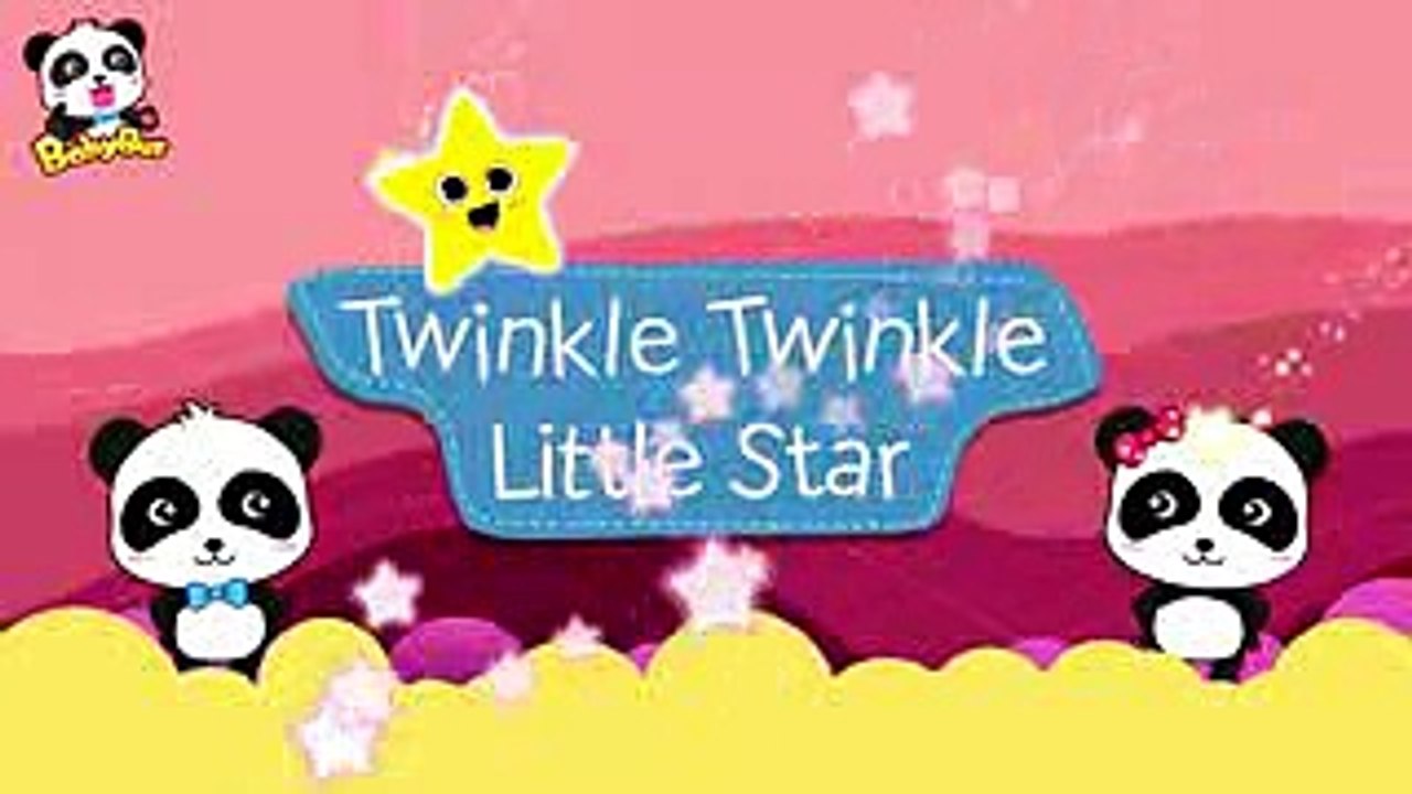 ♬Twinkle Twinkle Little Star  きらきら星  赤ちゃんが喜ぶ英語の歌  子供の歌  童謡   アニメ  動画  BabyBus