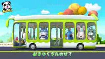 ♬バスのうんてんしゅさん  バスの運転手さん  どんなお客さんがのってくるのかな？  ようちえんバス  赤ちゃんが喜ぶ歌  子供の歌  童謡   アニメ  動画  BabyBus