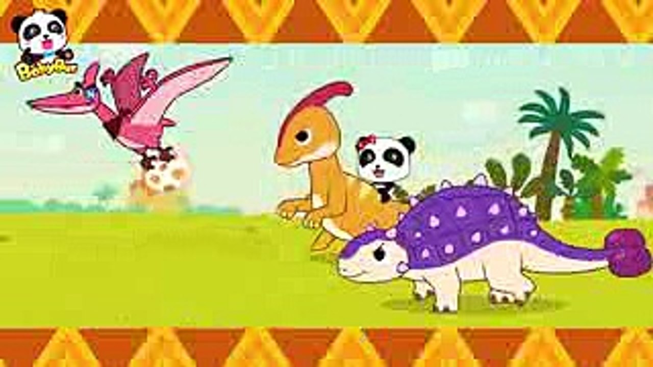 ♬スーパーレスキュー  恐竜の歌  赤ちゃんが喜ぶ歌  子供の歌  童謡  アニメ  動画  BabyBus