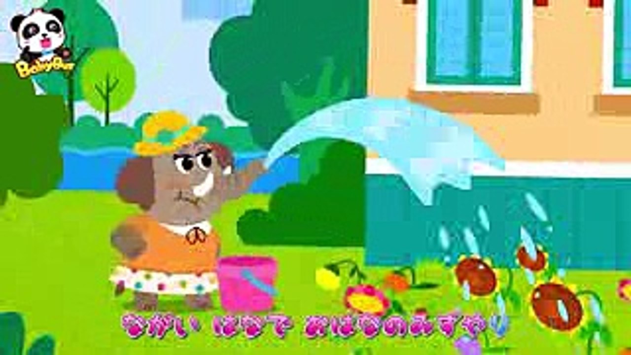 ♬ゾウさんファミリー  ぞうさん ぞうさん おはなが ながいのね  赤ちゃんが喜ぶ歌  子供の歌  童謡   アニメ  動画  BabyBus (1)
