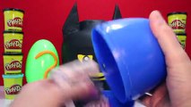 Play Doh BATMAN EGGS, LEGO Batman Villains: Cat Woman, The Joker