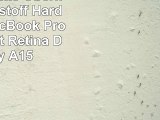 hibote Glatte Oberflche Kunststoff Hard Case fr MacBook Pro 13 Zoll mit Retina Display