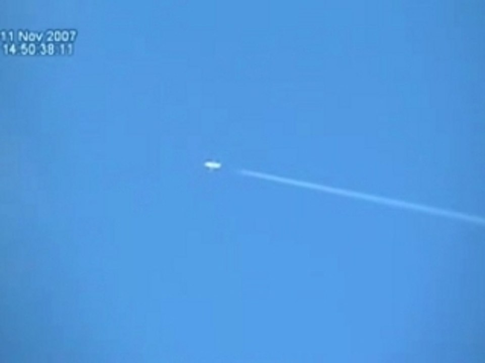 UFO - White Sphere Nov 11 2007 over PDX