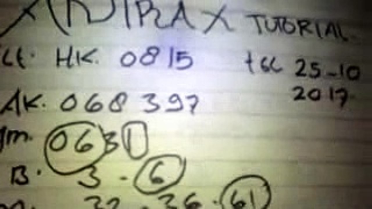 99% JP LAGI PREDIKSI HK TGL 26102017 KALIINI PASS!!!!!