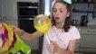 Princess Ava Giant Lipstick How to Make DIY Giant swim noodle lipstick kids cooking fun crafts