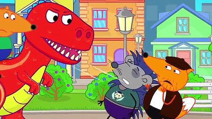 Fox Family FATTY OR SKINNY Exercise + Workout = Health Johny Johny Yes Papa Finger Family