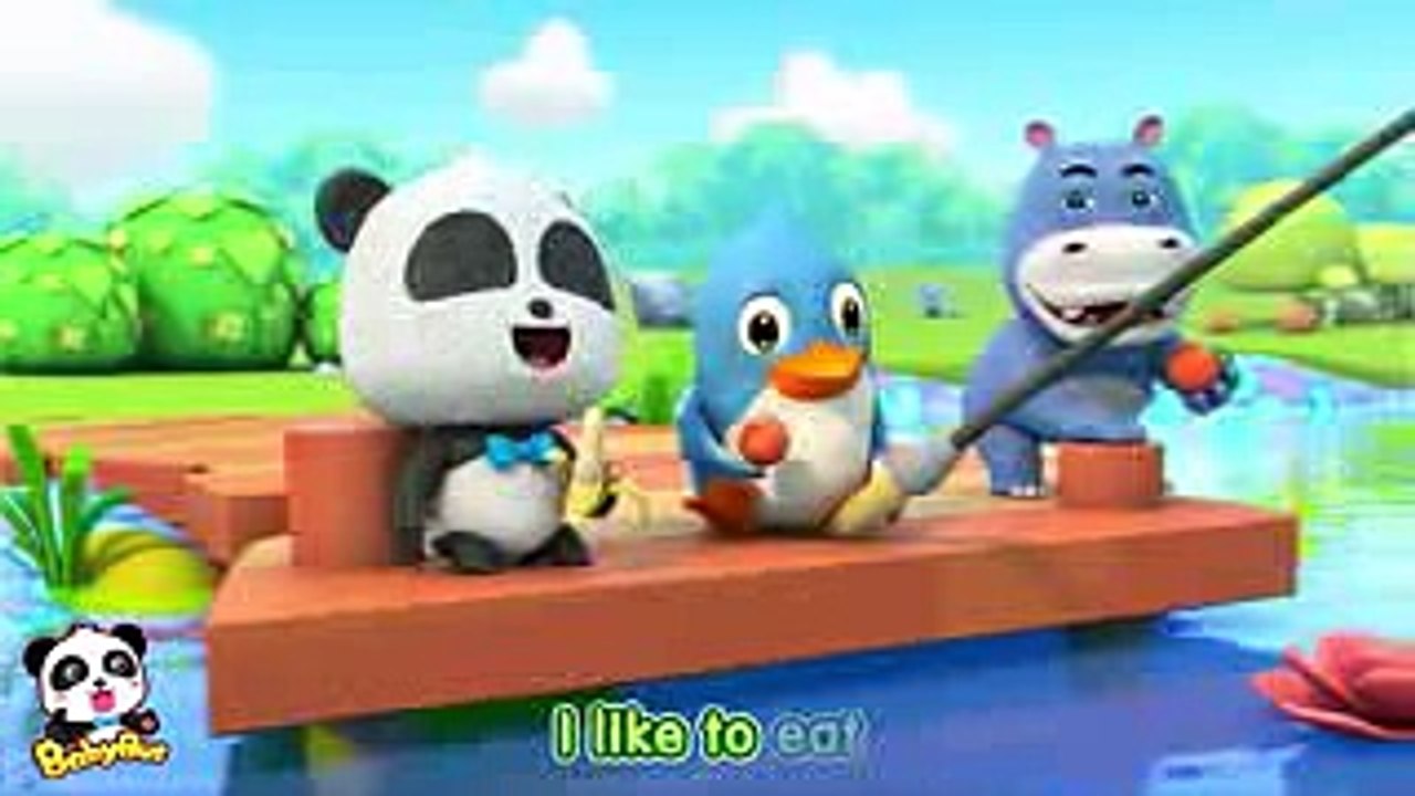 ♬Apples And Banana 3D  リンゴとバナナ  くだもののうた  赤ちゃんが喜ぶ英語の歌  子供の歌  童謡  アニメ  動画  BabyBus