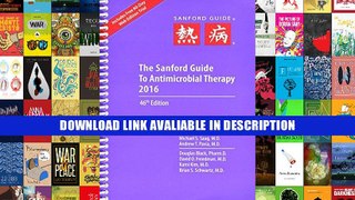 Online Book The Sanford Guide to Antimicrobial Therapy 2016 (Guide to Antimicrobial Therapy