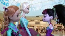 Anna e Elsa Devem mudar o Cabelo??? Boneca Frozen Barbie Monster High [PARTE 12] DisneySurpresa